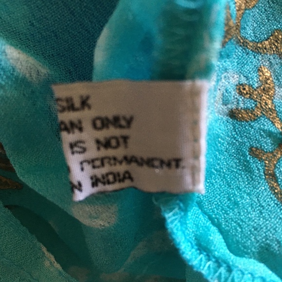 JULIET DUNN London Pure Silk Beach Resort Dress One Size - Picture 4 of 6